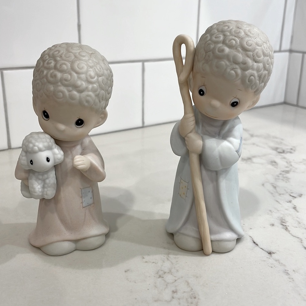 Precious Moments Nativity Scene | 9 pieces | Vintage 1986 - Picture 9 of 16